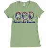ocd obsessive cat disorder Ladies Fitted T-Shirt