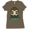 beard Ladies Fitted T-Shirt