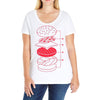 cheeseburger Ladies Curvy T-Shirt