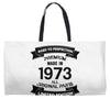 Premium Vintage 1973 Weekender Totes