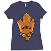 we are groot!! Ladies Fitted T-Shirt