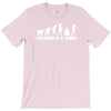 evolution of a zombie T-Shirt