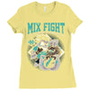 mma Ladies Fitted T-Shirt