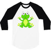 frog cute 3/4 Sleeve Shirt