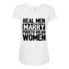 marry puerto rican woman Maternity Scoop Neck T-shirt