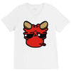devil face 2 V-Neck Tee