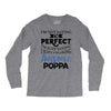 awesome poppa Long Sleeve Shirts
