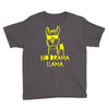 no drama llama (2) Youth Tee
