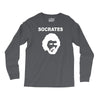 socrates brazil 70s football world cup legend retro Long Sleeve Shirts