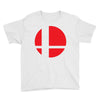 smash bros tribute unisex vinyl Youth Tee