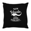 New Uncle 2018 Rokie Dept. Throw Pillow
