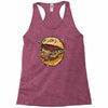 monster burger (2) Racerback Tank