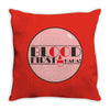 blood Throw Pillow