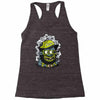 nerd captain Racerback Tank