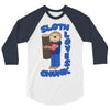 sloth loves chunk 3/4 Sleeve Shirt