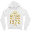 kings are born in 1972 Zipper Hoodie
