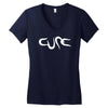 the cure rock band Women's V-Neck T-Shirt