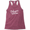 refugees welcome Racerback Tank