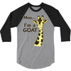 moo, i'm a goat 3/4 Sleeve Shirt