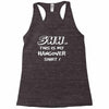 this is my hangover Racerback Tank