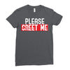 greet me Ladies Fitted T-Shirt