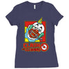 clash of clowns Ladies Fitted T-Shirt