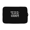 wedding day stag night marriage Laptop sleeve