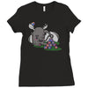 moosing block Ladies Fitted T-Shirt