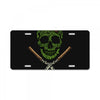 skull grass License Plate