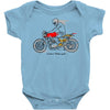 custom motorcycle Baby Onesie