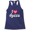 i love rocco Racerback Tank