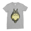 my neighbour totoro Ladies Fitted T-Shirt