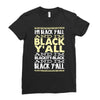 i'm black ya'll Ladies Fitted T-Shirt
