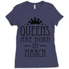 queens are born in march (2) Ladies Fitted T-Shirt