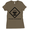 fries hogger Ladies Fitted T-Shirt