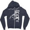 rocky boxen film Zipper Hoodie