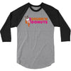 drunk'n donuts 3/4 Sleeve Shirt
