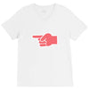 look late V-Neck Tee