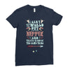 hippie Ladies Fitted T-Shirt