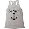 so nauti Racerback Tank