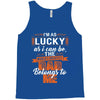 The world's greatest dad belongs to me Fathers Day Tank Top