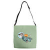 astronaut dog Adjustable Strap Totes