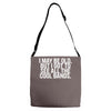 i may be old but ... see all the cooll bands Adjustable Strap Totes