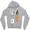 kittens in a pocket Zipper Hoodie