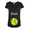 There is No Off-Season Maternity Scoop Neck T-shirt