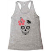 day of dead sugar skull Racerback Tank