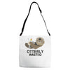 otterly wasted drinking Adjustable Strap Totes