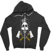 lumberjack skull Zipper Hoodie