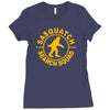 sasquatch tshirt bigfoot shirt funnyt shirt funny shirt cool t shirt a Ladies Fitted T-Shirt