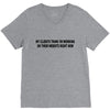 clients think i'm working web site V-Neck Tee
